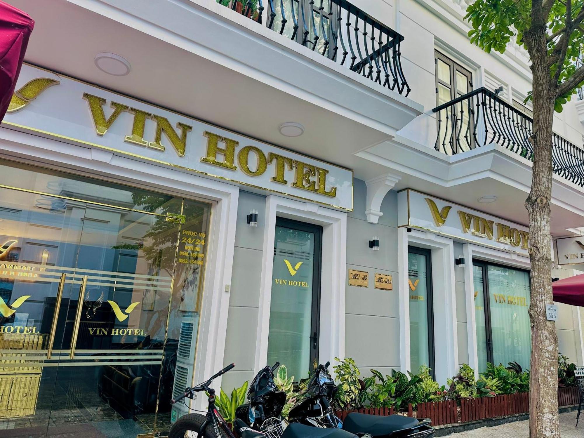 Vin Hotel Виньлонг Экстерьер фото
