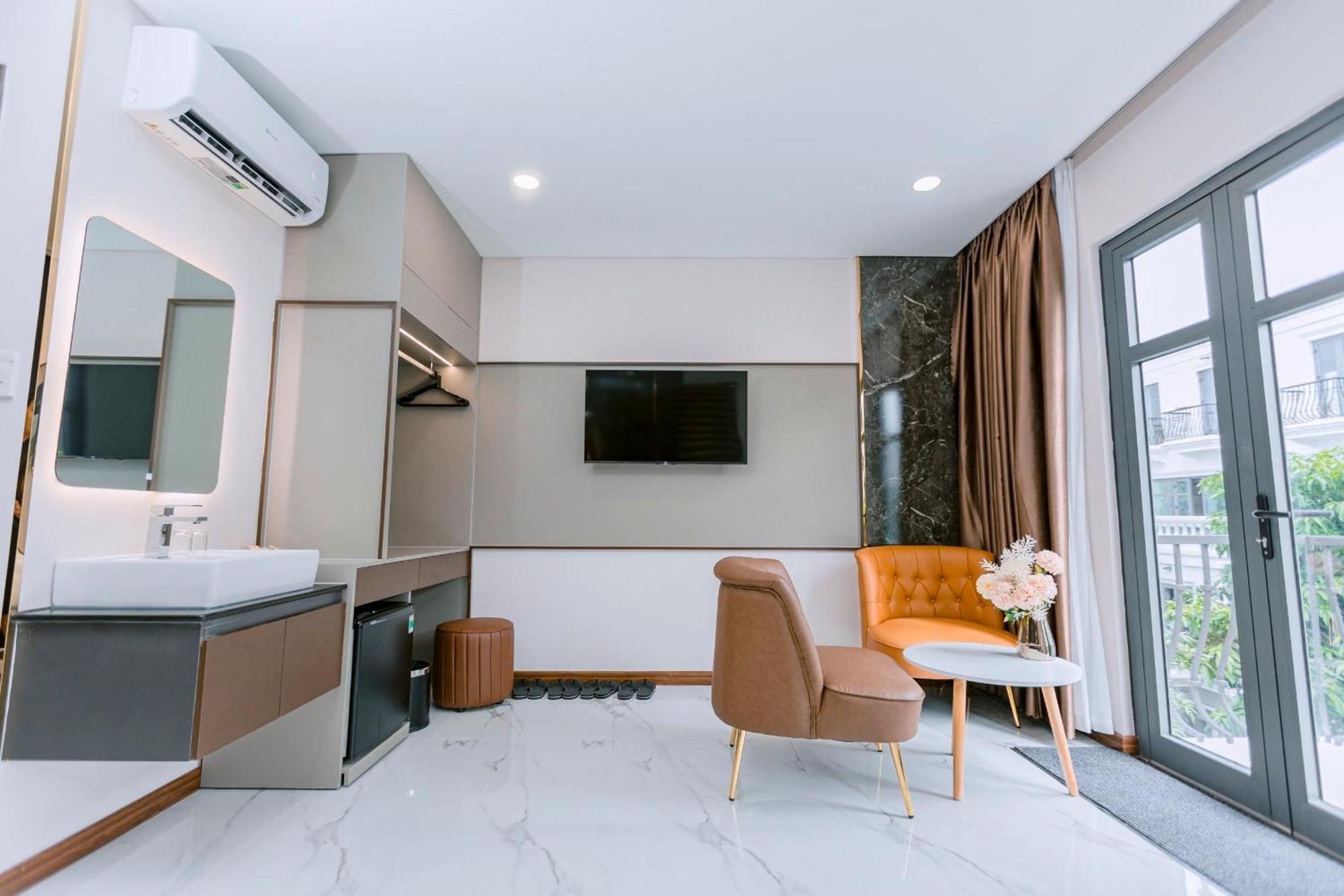 Vin Hotel Виньлонг Экстерьер фото