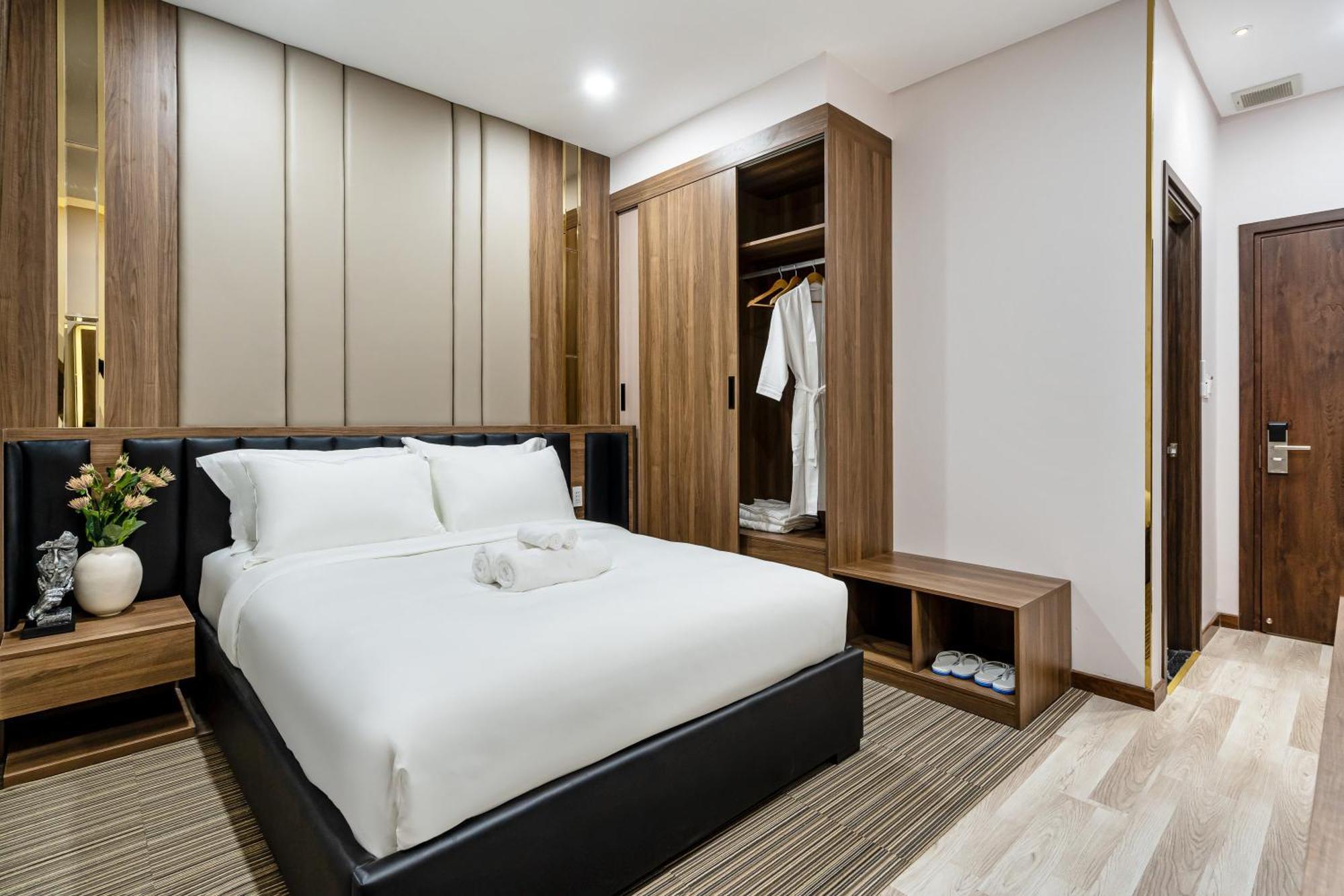Vin Hotel Виньлонг Экстерьер фото